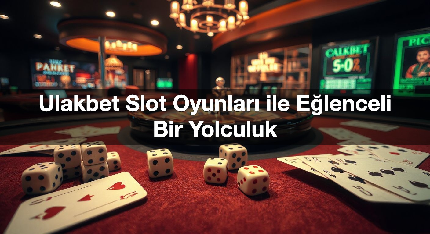 ulakbet slot oyunlar ile e lenceli bir yolculuk 1787503833653